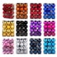 thumbnail image 5 of Adornos para árbol de Navidad, 3 cm/24 piezas, juego de bolas navideñas de plástico galvanizado, colgante decorativo para ventana de tienda, regalo para colgar en la pared, 5 of 5