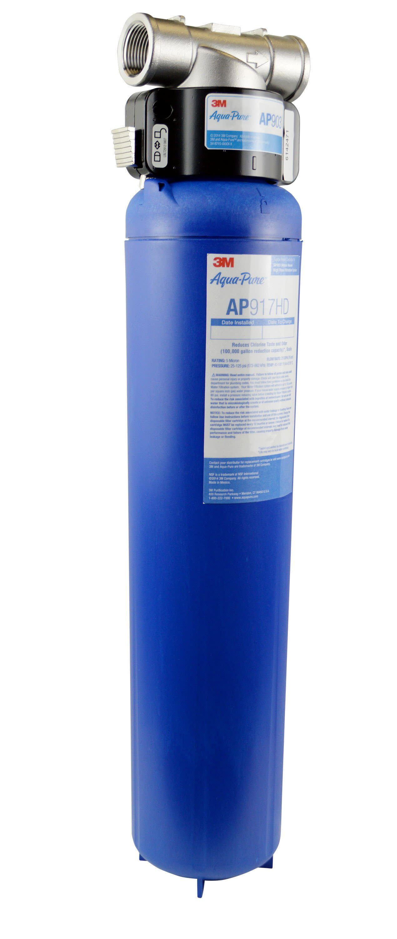 3M™ AquaPure™ AP900 Series Whole House Water Filtration System AP903, Sanitary QuickChange