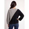 thumbnail image 2 of Ellos Plus Size Colorblock Pullover Sweater, 2 of 4