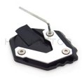 thumbnail image 3 of HTTMT- Kickstand Side Stand Enlarge Extension Pad for BMW R1200GS LC ADV 2013-2018 BLACK, 3 of 7