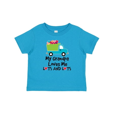 

Inktastic My Grandpa Loves Me Outfit for Boy Gift Baby Boy T-Shirt