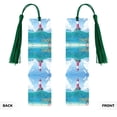 thumbnail image 2 of Kdxio Lighthouse Sea Port Print Metal Tassel Bookmarks,Perfect Gift for Art Lovers and Bookworms Metal Bookmarks for Women, 2 of 8