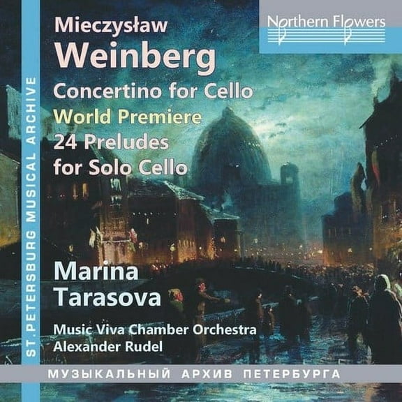 Marina Tarasova / Alexander Rudel / Music Viva - Weinberg Concertino For Cello And 24 Preludes, Op.100 - Music & Performance - CD