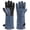 Gray black16“, variant on Welding Gloves For Welder Work Gloves Thick Cow Split Leather Heat Resistant Oven BBQ Gloves For Grill Heat Insulation