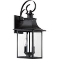 thumbnail image 4 of Chancellor 2-Light Mystic Black Outdoor Wall Lantern, 4 of 4