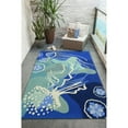 thumbnail image 2 of Liora Manne Capri Jelly Fish Indoor Outdoor Area Rug Ocean, 2 of 5