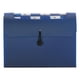 Smead Step Index Poly Organizer, 12 Bolsillos, Cierre De Navy