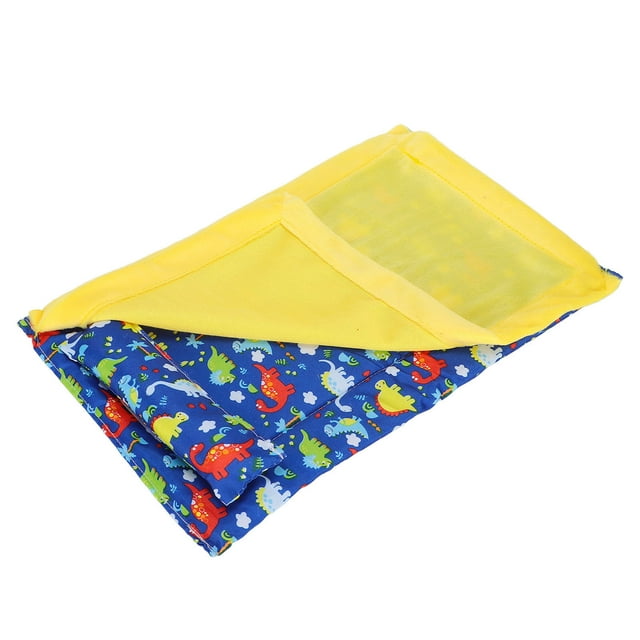 Bearded Dragon Bed, Reptile Sleeping Bag, Easy to Clean, Comfortable Design Bearded Dragon Tank Accessories Bearded Dragon Carrier with Pillow Lizard Sleeping Bag for