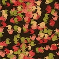 thumbnail image 1 of Ahgly Company Machine Washable Indoor Square Transitional Sedona Brown Area Rugs, 7' Square, 1 of 7