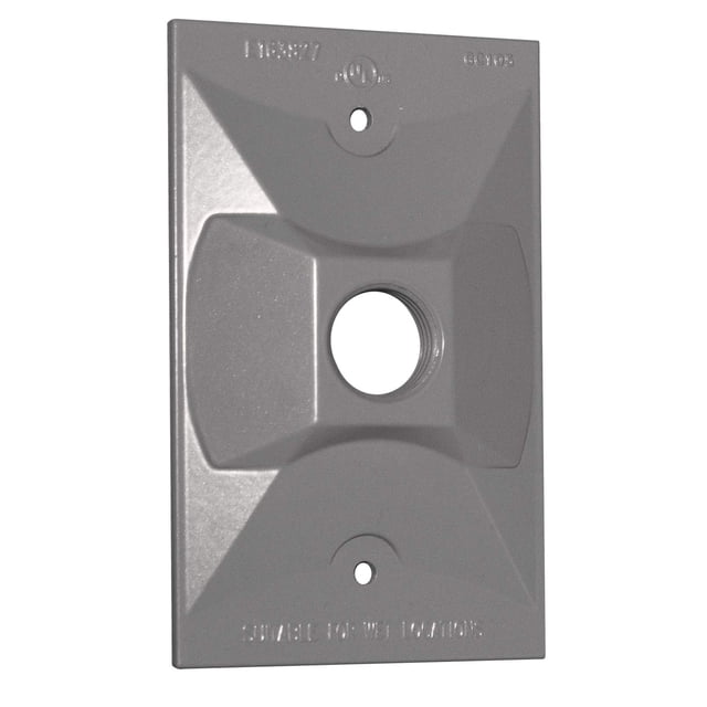 Funda impermeable Sigma 14371 con 1 agujero para lámpara, color gris