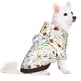 thumbnail image 2 of Haiem Wildflower Watercolor for Winter Dog Hoodie Sweatshirts with Pockets Warm Dog Clothes for Small Dogs Chihuahua-XX-Large, 2 of 7