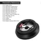 thumbnail image 3 of Steering Wheel Quick Release Hub Adapter 6 Holes Fit for Mitsubishi Eclipse/Galant/Lancer/Montero, 3 of 5