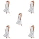 thumbnail image 1 of Qarigey Vestido de verano de lino y algodón para mujer, sin mangas, cuello , bohemio, mil-becerro, playa, Color liso, Kaftan, diario, Type2 NO2, 1 of 6