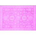thumbnail image 1 of Ahgly Company Indoor Rectangle Oriental Purple Modern Area Rugs, 7' x 10', 1 of 4