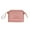 Pink, variant on MERILER Large Capacity Double Layer Leather Travel Cosmetic Bag for Women with Multifunctional Storage