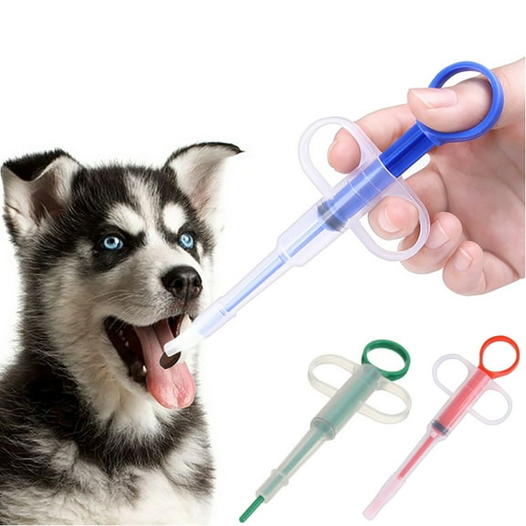 acdanc Limei Pets Feed Solid Pills Gun Pet Pill Dispenser Dog Pill Dispenser Cat Pill Shooter Tablet Soft Tip Syringe Pet Medical Feeding Dispenser for Small Pet