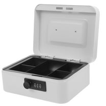 WHAMVOX 1Set Lockable Money Box for Home Decoration 15.7X6.3X3.5in