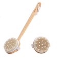 thumbnail image 4 of Dry Body Brush Set - Great for Cellulite, Lymphatic Drainage & Skin Exfoliator - Natural Bristle Spa Kit - Long Handle Back Brush, 4 of 5