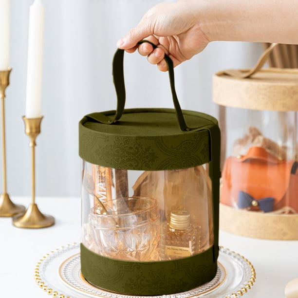 Style Transparent Material Multifunctional Storage Box Candy Chocolate Dessert Storage Box