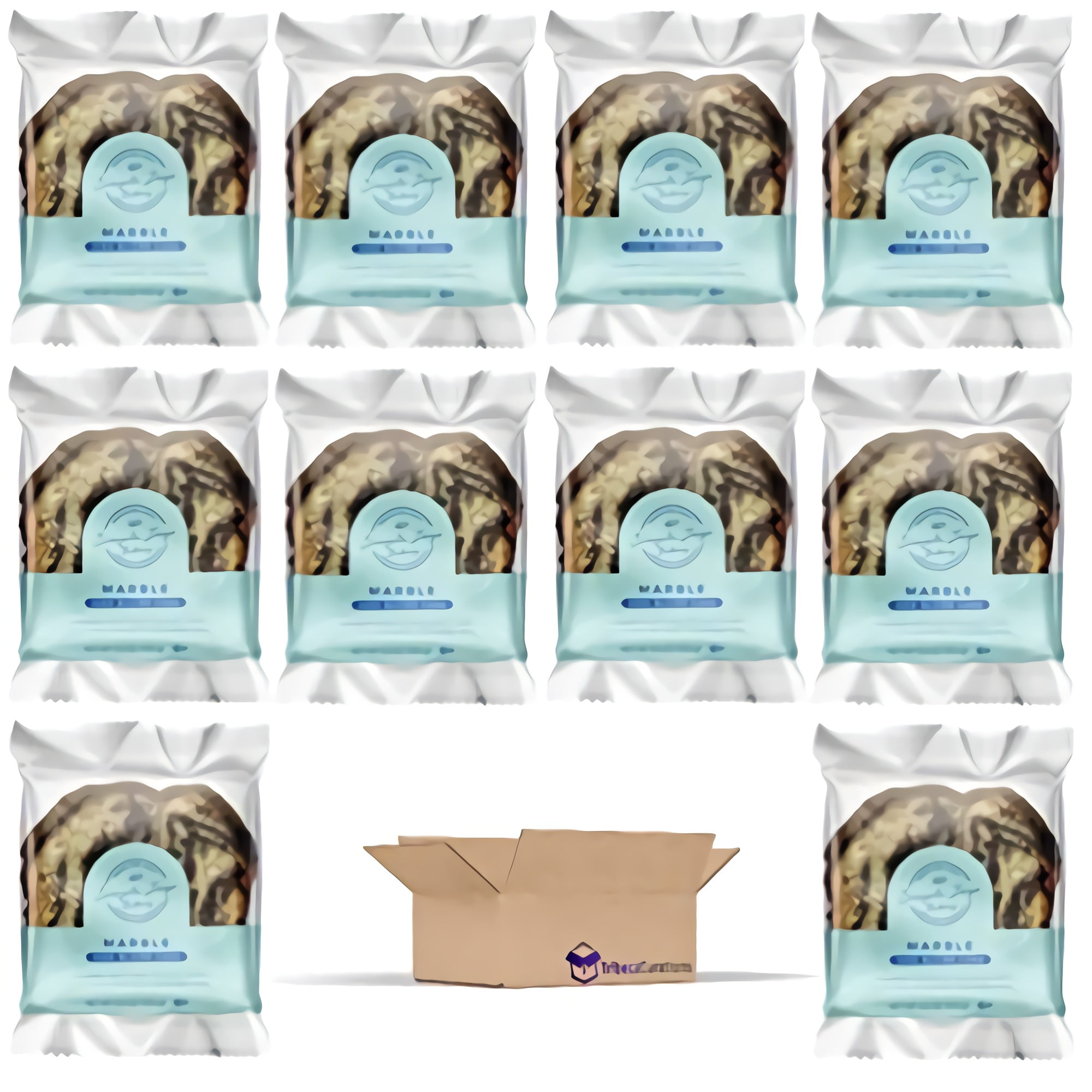 Sliced Iced Marble Cake Individually Wrapped by Simple Joys | 10 Pack