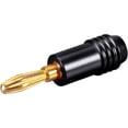 thumbnail image 5 of 10 Piezas Conector Tipo Banana para Altavoz Conector Tipo Banana de 4 Mm Chapado en Oro 4K para Adaptador de Altavoz Audio Video Negro, 5 of 5