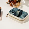 thumbnail image 7 of Penguin Velvet Portable Earring Holder with Removable Compartment - Gift-Worthy Jewelry Stand and Travel Organizer with Necklace Holder, 7 of 7