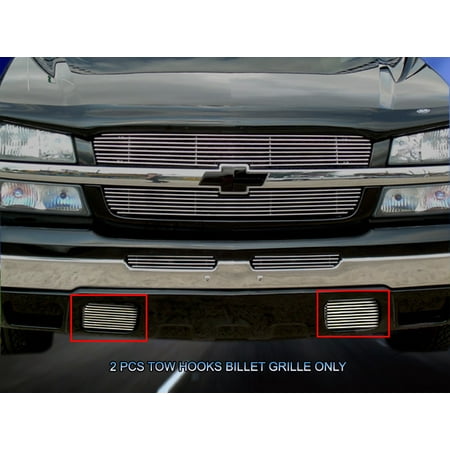 Chevy Silverado Tow Hook - Fedar Tow Hook Billet Grille For 2003-2007 Chevy Silverado Tow Hook