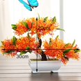 thumbnail image 2 of Coofit Artificial Bonsai Tree Decorative Faux Potted Plant Fake Plants Decoration, 2 of 10