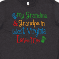 thumbnail image 4 of Inktastic West Virginia Grandma Loves Me Youth T-Shirt, 4 of 5