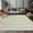 Beige, variant on 9x12 Modern Indoor Area Rugs for Living Room Bedroom Kitchen Geometric Striped Non-Shedding Soft Area Carpet for Home Office Brown