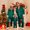 Green, variant on Zhanying christmas Christmas Pajamas Pajamas 2 Piece Pjs Set Family Xmas Jammies Casual Long-Sleeve Sleepwear Sets Home Outfit Fall Family Photo Outfits Green