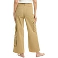 thumbnail image 2 of Gracia Womens Cargo Wide Leg High-Waisted Jeans, 2 of 2