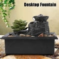 thumbnail image 2 of Fuente DE agua corriente LIUXGMXG decoración PARA El hogar 16*9*11.8cm Carga USB, 2 of 5