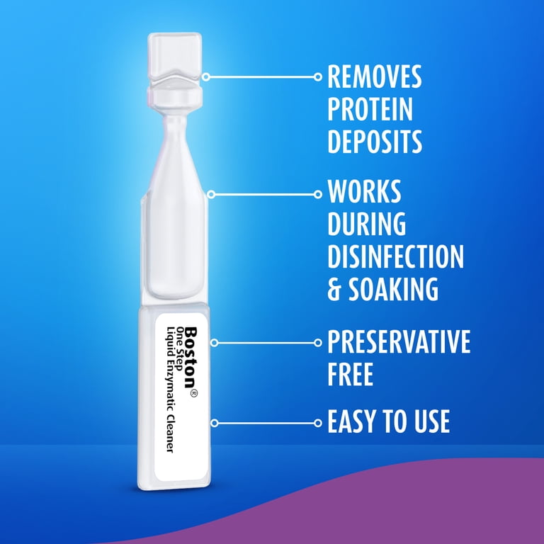 Boston Liquid Enzymatic Cleaner for Rigid Gas Permeable Contact