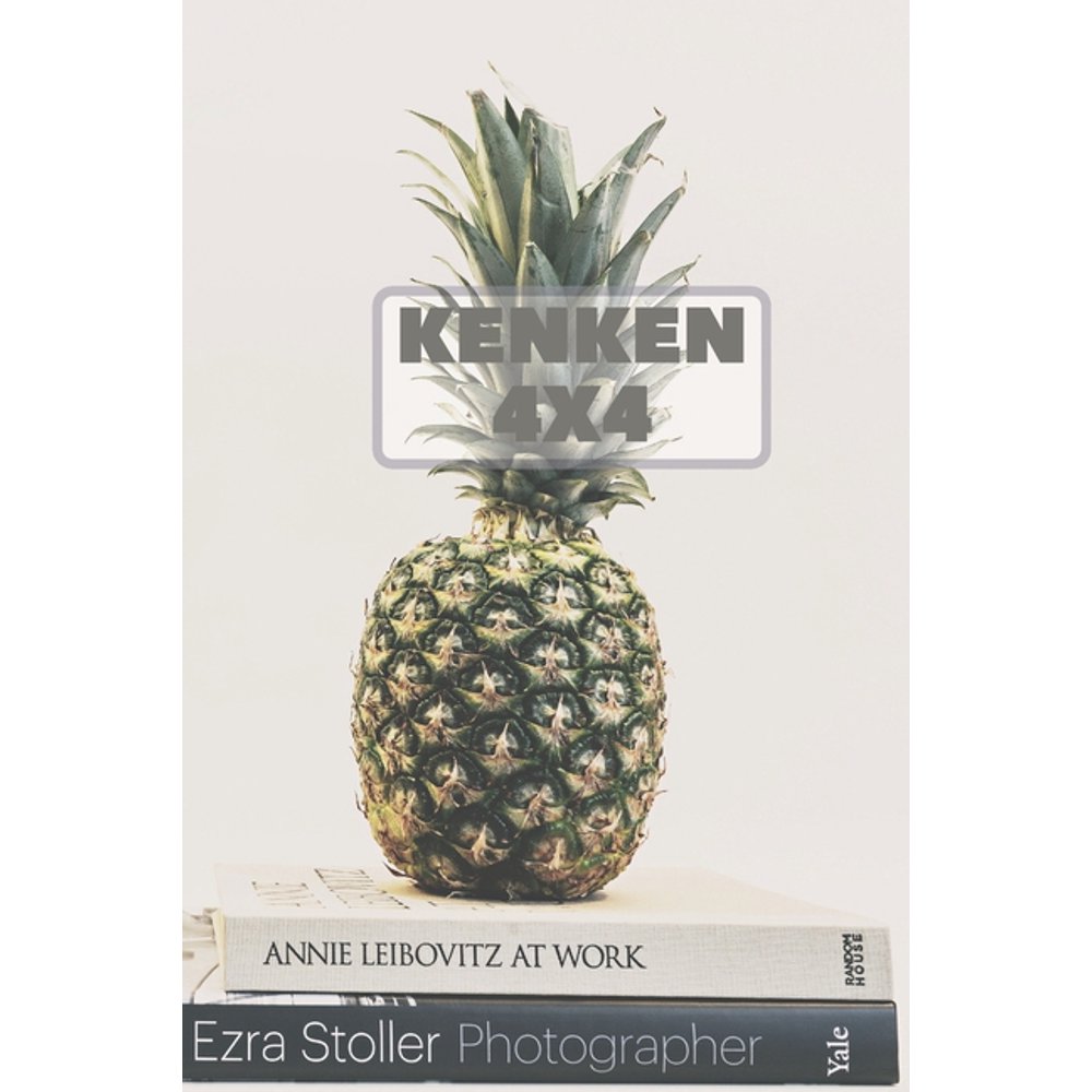 Kenken 4x4 405 KenKen Puzzles 20 Bonus Puzzles (Paperback) Walmart