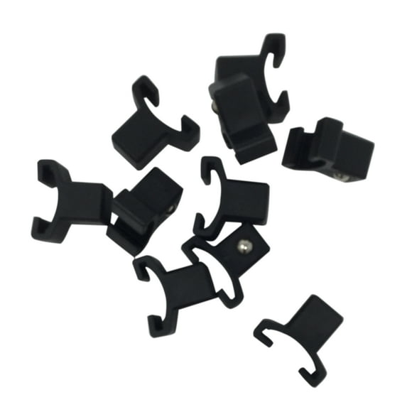 Industro 1/2" Socket Replacement Clips - Black, 10 Piece