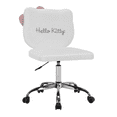 thumbnail image 3 of Impressions Vanity Hello Kitty Kawaii Swivel Vanity Chair for Makeup Room with Star Base(White), 3 of 6