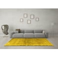 thumbnail image 3 of Ahgly Company Indoor Rectangle Persian Yellow Traditional Area Rugs, 5' x 8', 3 of 4