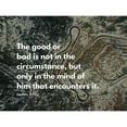 thumbnail image 3 of ArtsyQuotes 14x12 Black Modern Framed Museum Art Print Titled - James Allen Quote: The Good or Bad, 3 of 5
