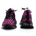 thumbnail image 3 of Leopard Neon Pink Walking Shoes for Men Woman Lightweight Tennis Fashion Elastic Sports Shoes Cushion Basketball Shoes, 3 of 7