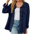thumbnail image 6 of HAPIMO Discount Sweater Cardigans for Women Casual Comfy Girls Fall Fashion Tops Womens Open Front Knitted Outwear Striped Colorblock Loose Jacket Long Sleeve Navy S, 6 of 7