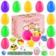 thumbnail image 2 of 12 piezas de huevos de Pascua prellenados pequeños juguetes, huevos de Pascua con juguetes Sakmilu Sakmilu, 2 of 2