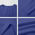 thumbnail image 7 of ZJXFGS Long Sleeve Thermal Shirt for Women Long Sleeve Shirt for Women Lightweghit Fleece Tops 2025 Crew Neck Basic T Shirts Blue M, 7 of 7