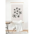 thumbnail image 1 of Society6 Alisa Galitsyna Dancing Flowers Art Print & Hanger 11" x 14", 1 of 1