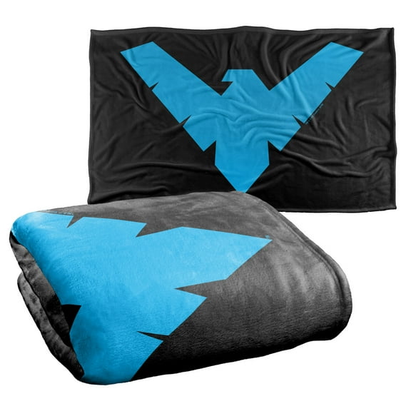 Batman Nightwing Symbol Silky Touch Super Soft Throw Blanket 36" x 58"