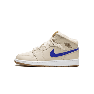 Size 6.5Y no box Jordan mids fleece pearl white (GS) Jordan 1 Mid Utility Fleece Pearl White GS DO2207-264 | eBay main image 4