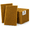 Gold, variant on Orange 10-Pack 6" x 9" Non-Woven Aluminum Oxide Scuff Pads for Surface Prep