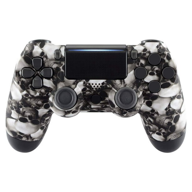Ghost Skull Pattern Soft Touch Faceplate Cover For Ps4 Slim Pro Controller Custom Front Housing Shell For Playstation 4 Controller Jdm 040 Jdm 050 Jdm 055 Controller Not Included Walmart Com