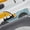Grey Blue Yellow, variant on Castle Fairy Cartoon Car Black Out Curtains,Car Theme Curtains Pack of 2 (42x63 Each)