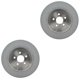 thumbnail image 1 of Par Discos Sólidos Traseros OEM P/ Ford Edge DE 2015 A 2024 Motorcraft, 1 of 7
